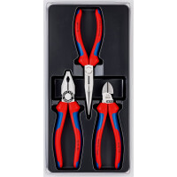KNIPEX 00 20 11 Montage-Paket 1 x 03 02 180, 1 x 26 12 200, 1 x 70 02 160  (SB-Karte/Blister)