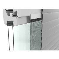 Fensterbausatz "COMPACT XL" 130x220 cm in Weiß