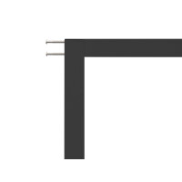 Fensterbausatz "MASTER SLIM" 150x160 cm in Anthrazit