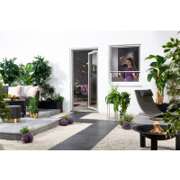 Alu-Fensterrollo Bausatz "SMART" 160x160 cm in Weiß