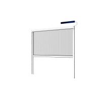 Insektenschutzrollo elektrisch 110x220 cm in Weiß  *