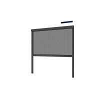 Insektenschutzrollo elektrisch 110x220 cm in Anthrazit