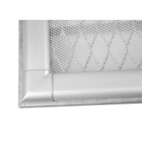 Kellerschacht "PROFI" Aluguß-Kappen 115x60 cm in Silber