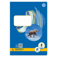 Heft, A4, 80g/m², 16 Blatt, Lin.2, linie