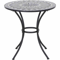 Como Tisch rund Ø 60cm Stahl m. Mosaikoptik 3