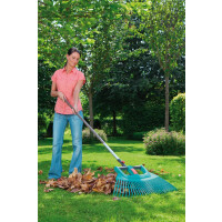 GARDENA combisystem-Kunststoff-Fächerbesen XXL vario, 77 cm